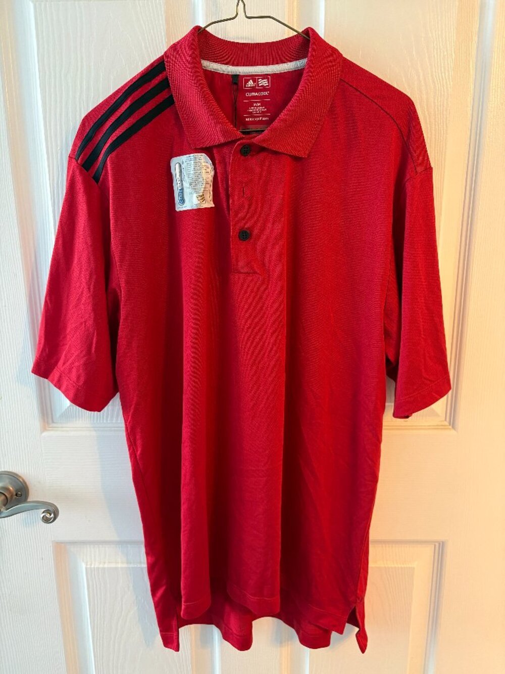 Adidas - Medium Red Golf Shirt